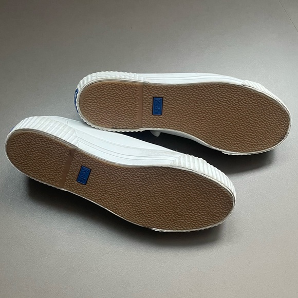 Keds WH64550 Womens Leather Triple Kick Amp Sneaker White Leather 8.5 US - Picture 7 of 7